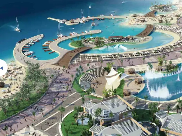 ادفع 10 % واستلم شاليه في قرية مارسيليا بيتش 4 بمساحة 90 م 2 غرفة