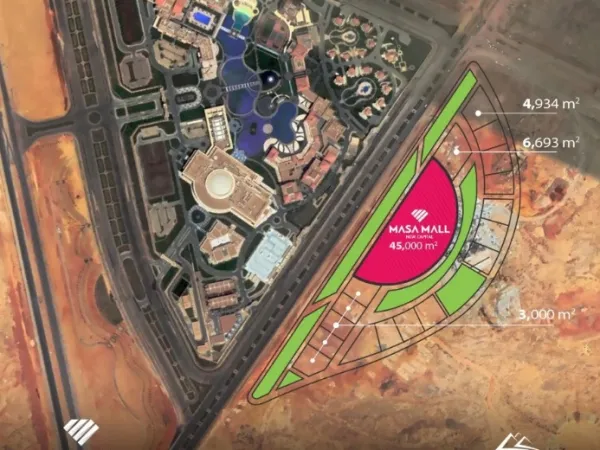 With An Area Of 25 Meters Book Your Commercial Unit in Masa Mall by Pyramids