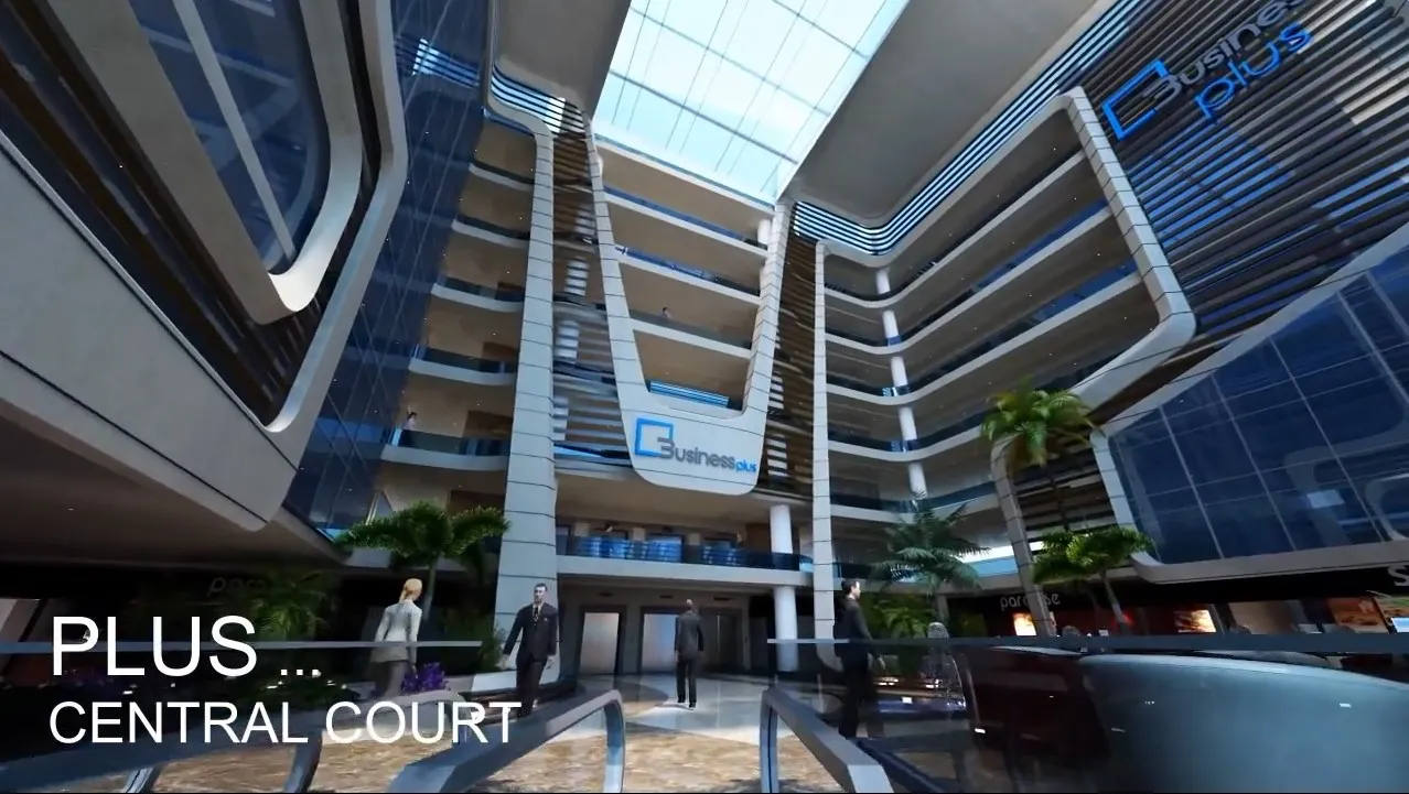 The lowest price of office in Business Plus 5th Settlement 15% downpayment and 4 years installments