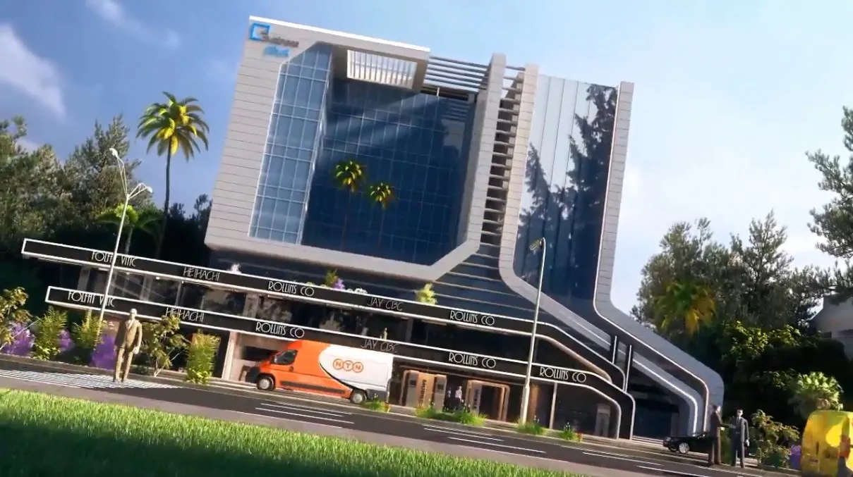 Pay 15% downpayment and receive office in Business Plus Mall with space of 52m² and 2 rooms