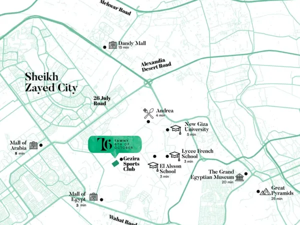 وحدتك بمساحة 246م في كمبوند تاوني هايد بارك