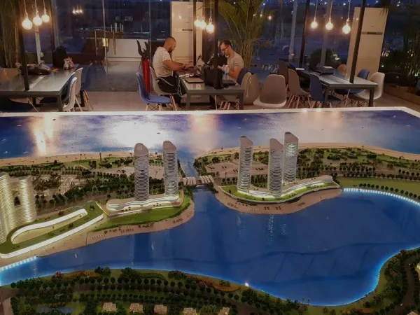 90 M Apartment With Attractive Price And Charming View In Al Alamein Towers