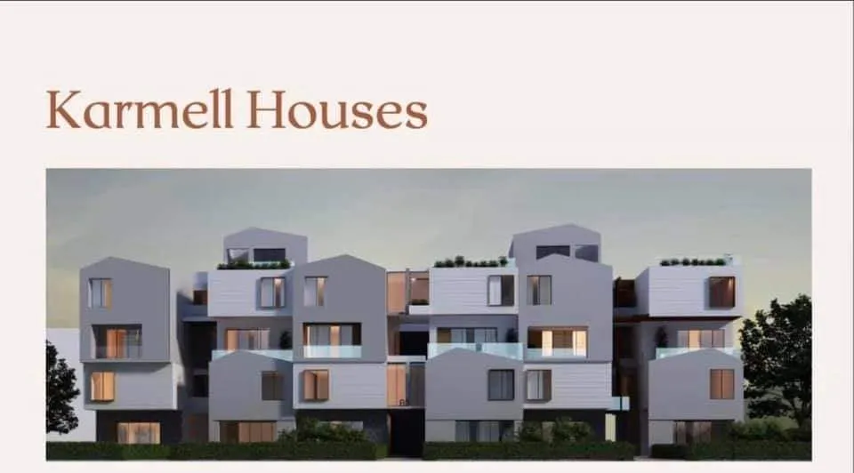 At an attractive price, a 197m² twonhouse in Karmell Sodic with a great view