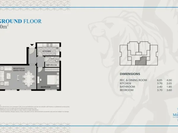 Special offer of 300m² townhouse for sale in Midtown Sky the Administrative Capital with distinctive location