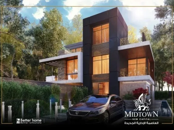 Townhouses for sale in Midtown New Capital 300m²