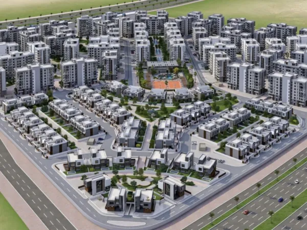 Receive a Town House in The Largest Compounds of New Capital at Bleu Vert Compound