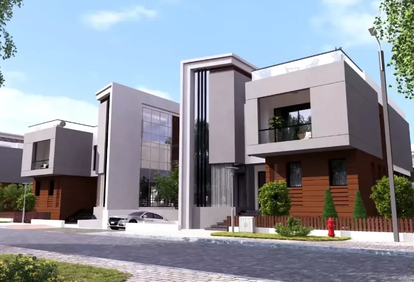 Receive a Town House in The Largest Compounds of New Capital at Bleu Vert Compound