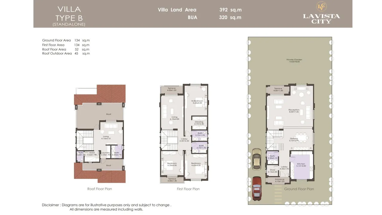 تاون هاوس للبيع في لافيستا سيتي