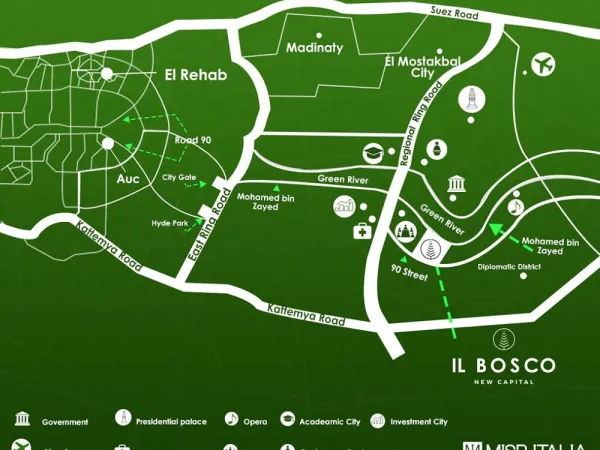 Under Market Price, Apartment In IL Bosco New Capital