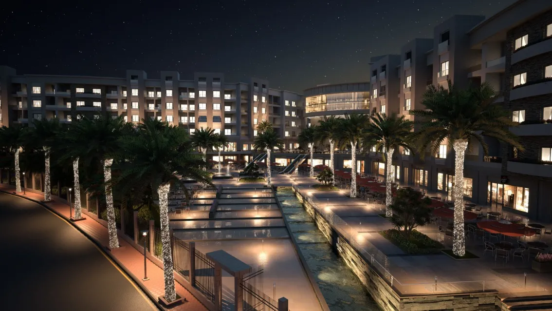 Your Office with an area of 154 meters in Pearl Des Rois Mall, with facilities up to 5 years