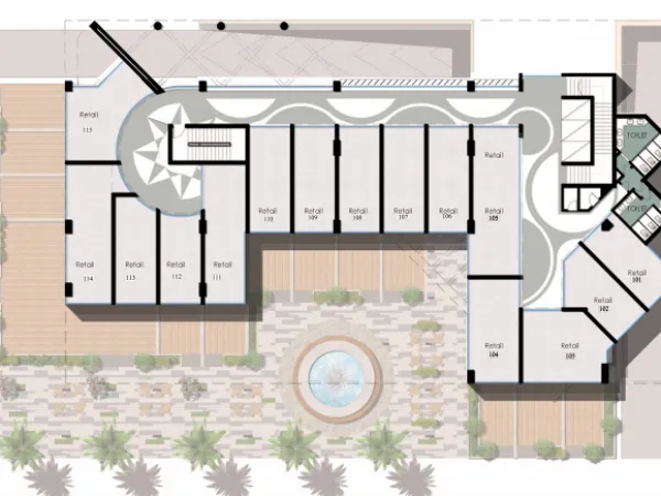Book a Commercial unit in Vida Mall New Capital with 25% discount