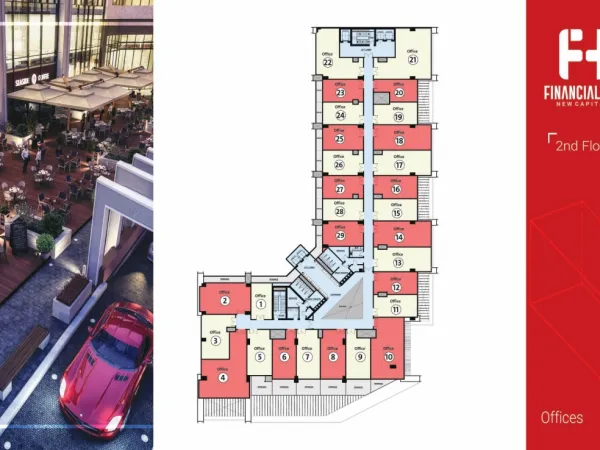 Get An Office In Financial Hub New Capital