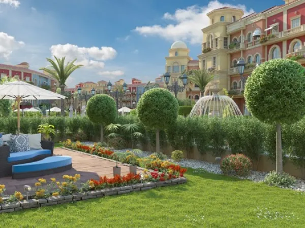 بسعر مغري شقة للبيع كمبوند بورتو أكتوبر بمساحة 126 م