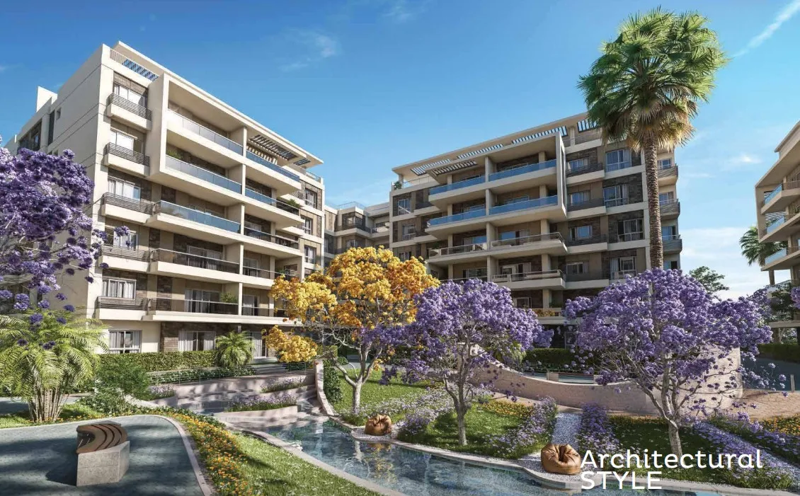 165m² attractive apartment for sale in Beta Greens New Cairo with imaginary price