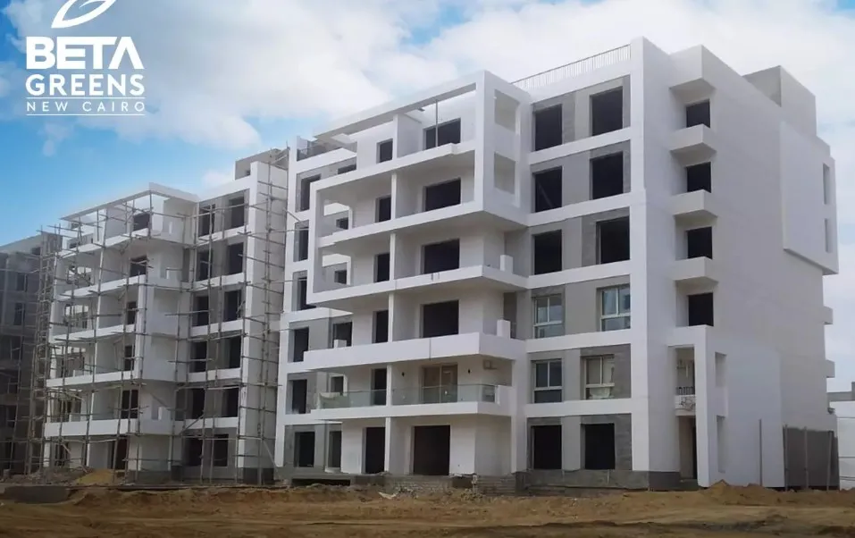 165m² attractive apartment for sale in Beta Greens New Cairo with imaginary price