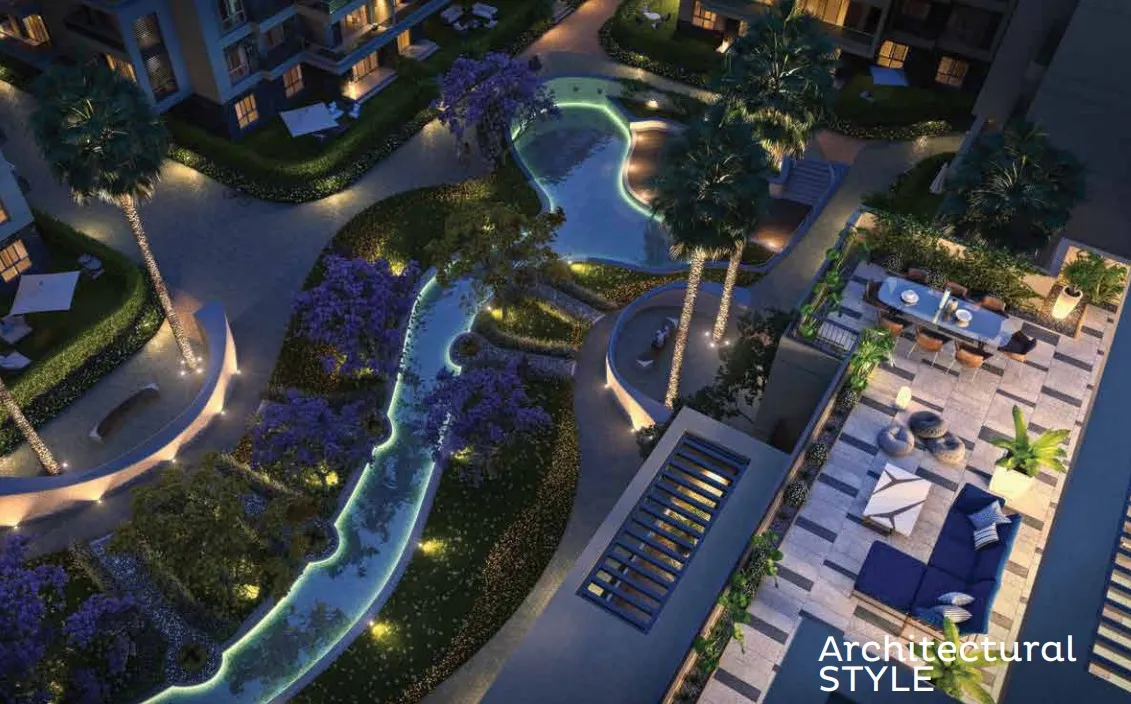 165m² attractive apartment for sale in Beta Greens New Cairo with imaginary price