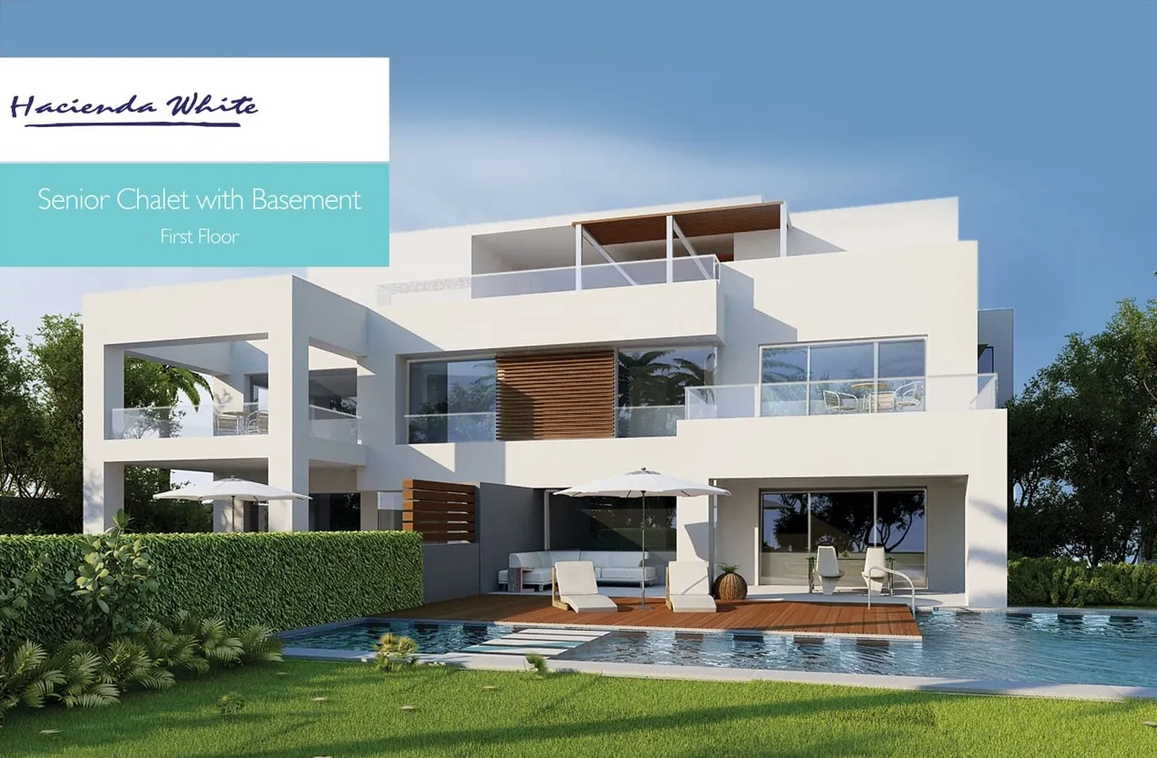 Chalets With ​146m For Reservation In Hacienda White