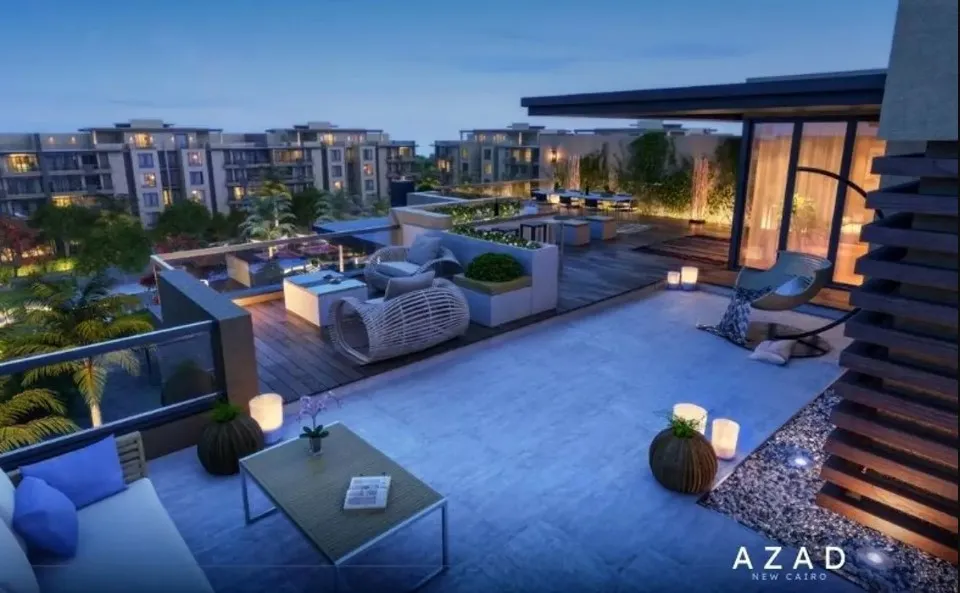 The lowest price of apartments for sale in Azad New Cairo with 30% downpayment and 5 years installments