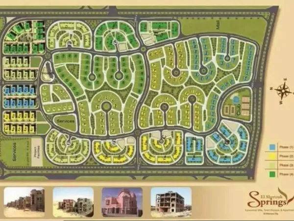 بسعر مغري شقق للبيع في كمبوند حسن علام الشروق 173 م فيو رائع