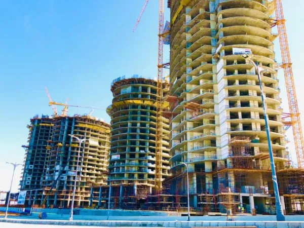 With An Area Of 68m² Live in North Edge Towers New Alamein