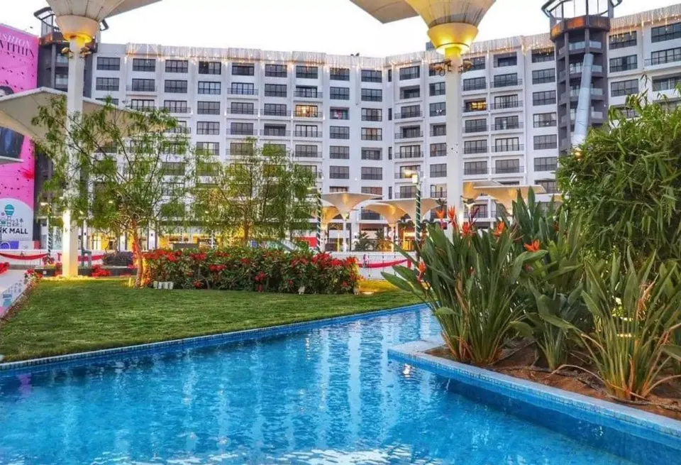 With 3 years installments Apartments for sale in Porto New Cairo 5th Settlement and an area a 50m