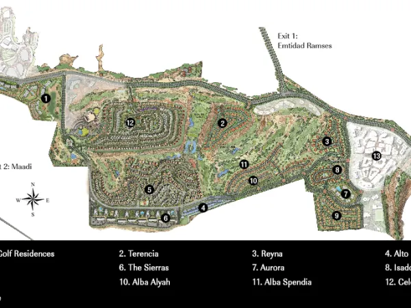 Hurry Up To Book In Uptown Cairo Apartments Of 179m