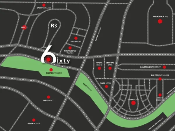 Get A Store In Sixty Iconic Tower With ​50m