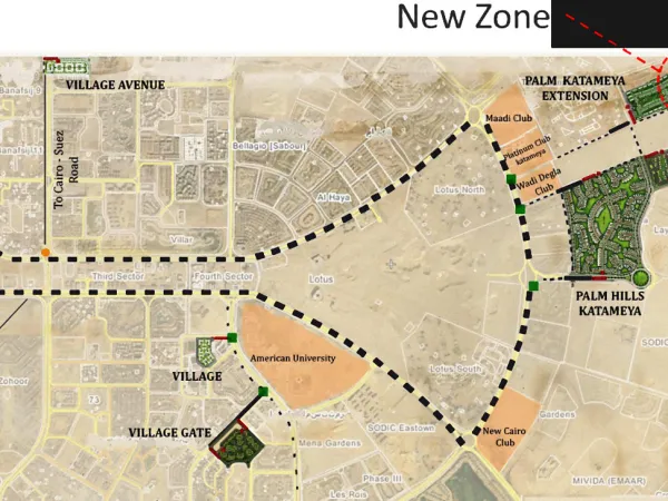 إمتلك تاون هاوس في بالم هيلز قطامية 2 التجمع الخامس