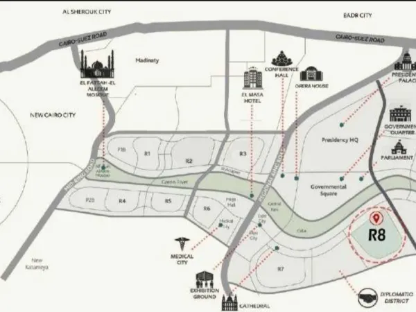 Units With ​​310m For Reservation In Residence 8 New Capital