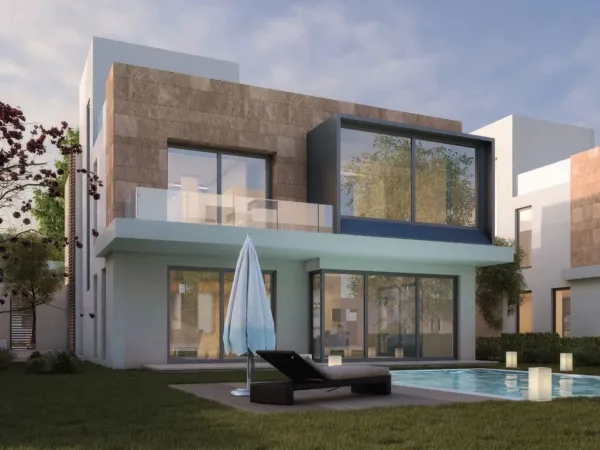 توين هاوس بمساحة 370م في الكارما جيتس الشيخ زايد