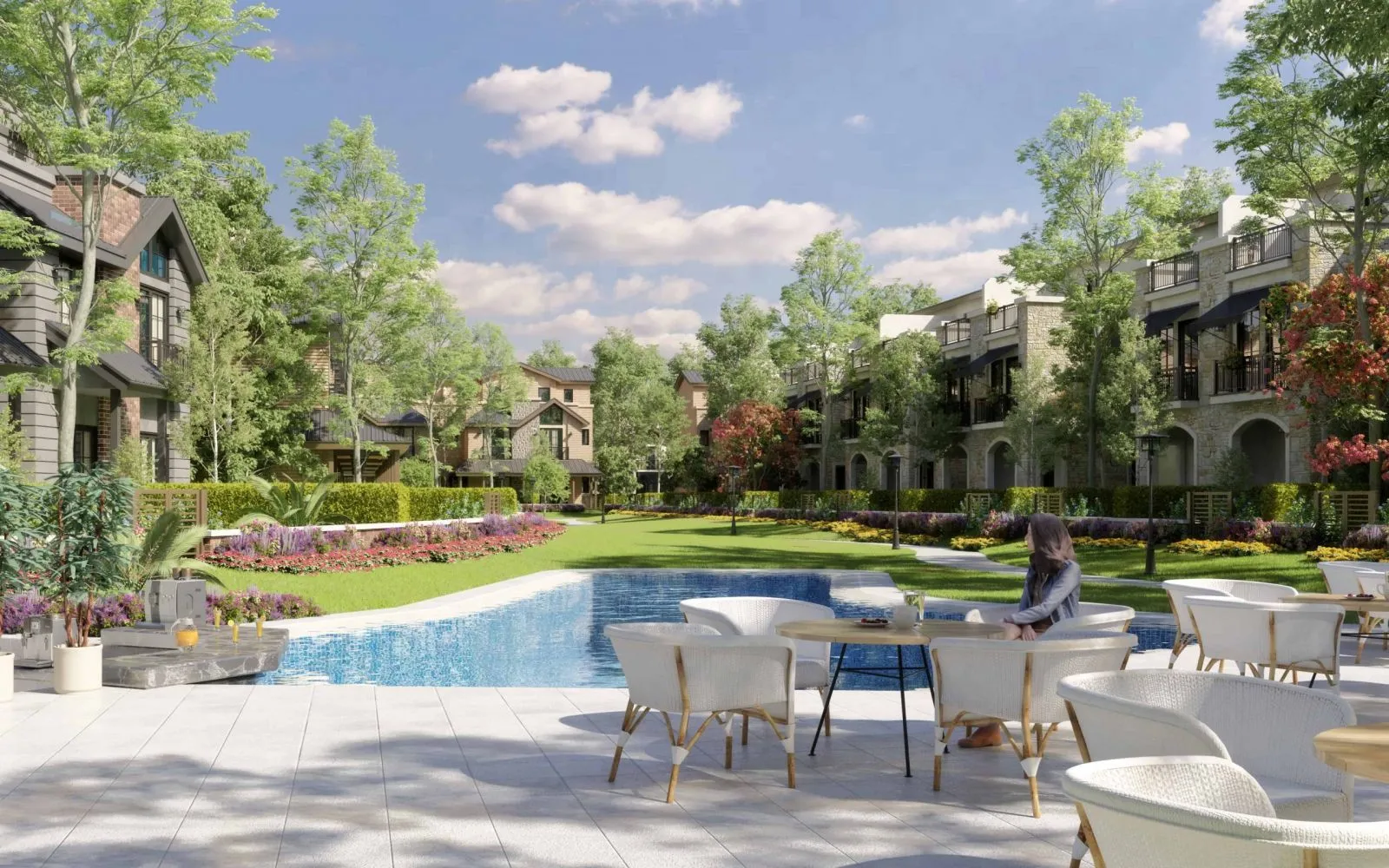 Get A Villa With 220m In The Mark Ville Compound