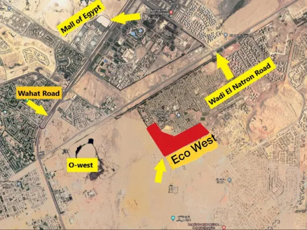 دوبلكس للبيع استلام فوري في ايكو ويست حدائق أكتوبر