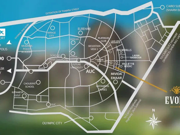 إشتري شقتك بمساحة 134 متر في ايفورا القاهرة الجديدة