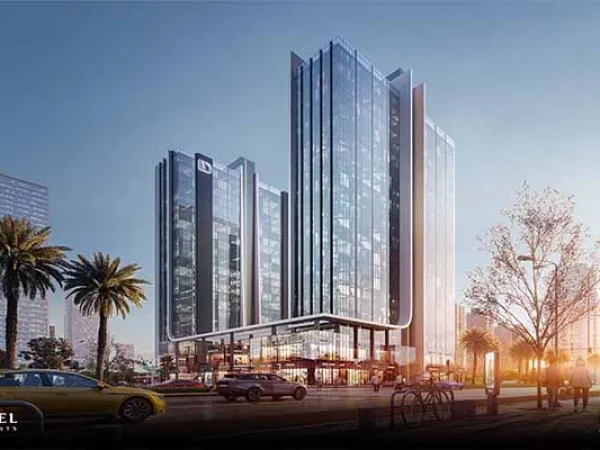 Live In Double Two Tower Project, An Apartment With An Area ​​123m²