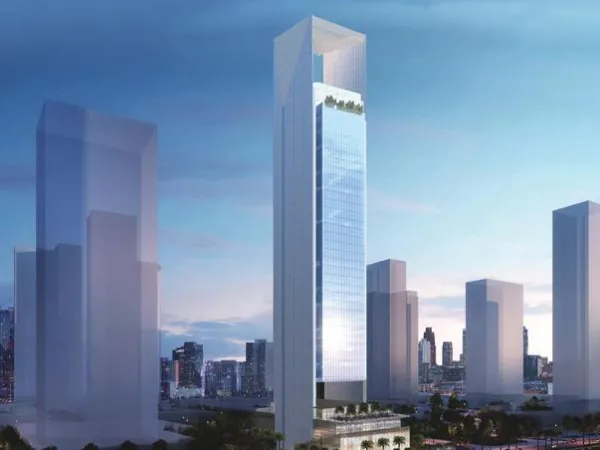 Hurry Up To Buy An Office In Infinity Tower Project In New Capital With 280m²