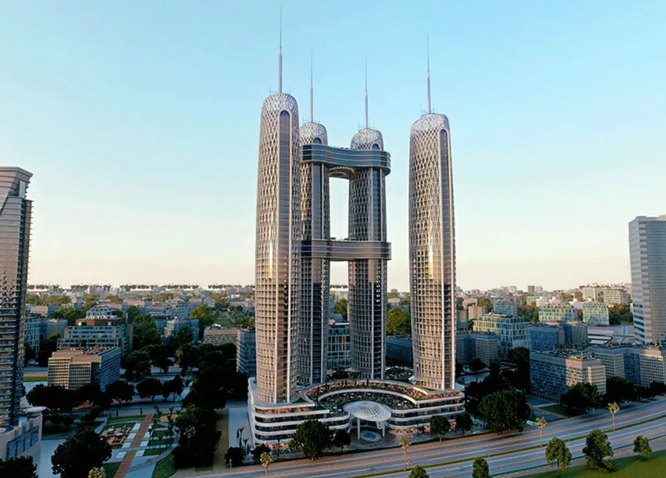 Your Dream Office in Nile business city Towers New Capital from 37 Meter