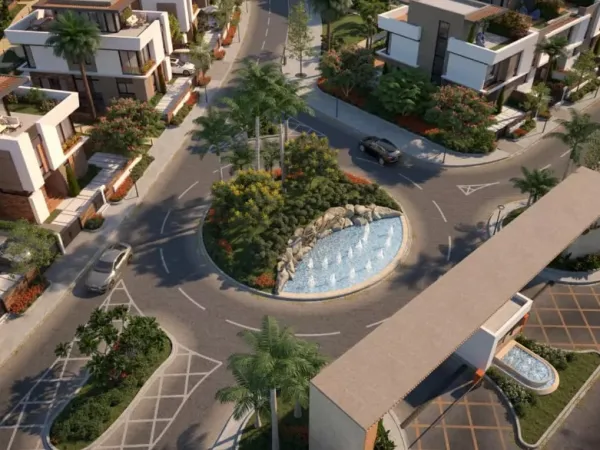 اميز فيلا للبيع بكمبوند سيلفا الشيخ زايد فرست جروب بمساحة 326 متر