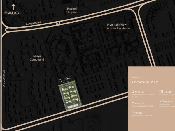 شقة جاهزة للسكن اكاسا التجمع الخامس