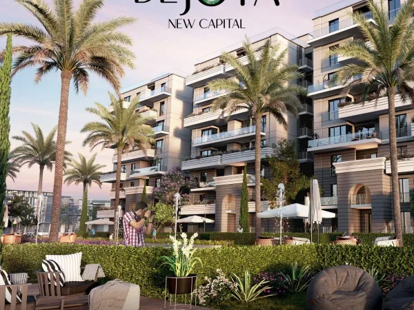 For sale in installments Apartment 125 m ground with garden in Porto Heliopolis