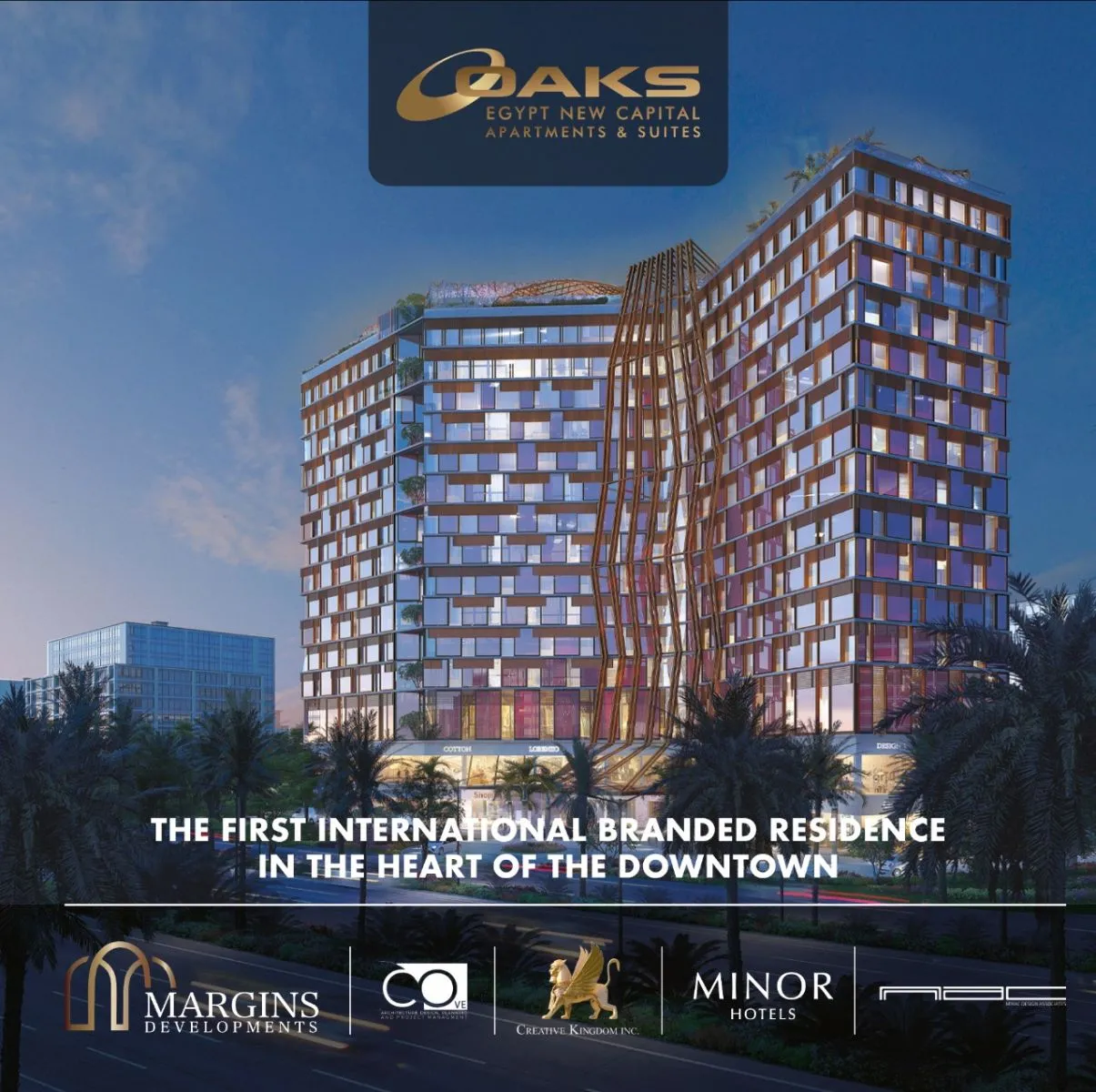 Book Your Store In The New Administrative Capital In Oaks Egypt Tower