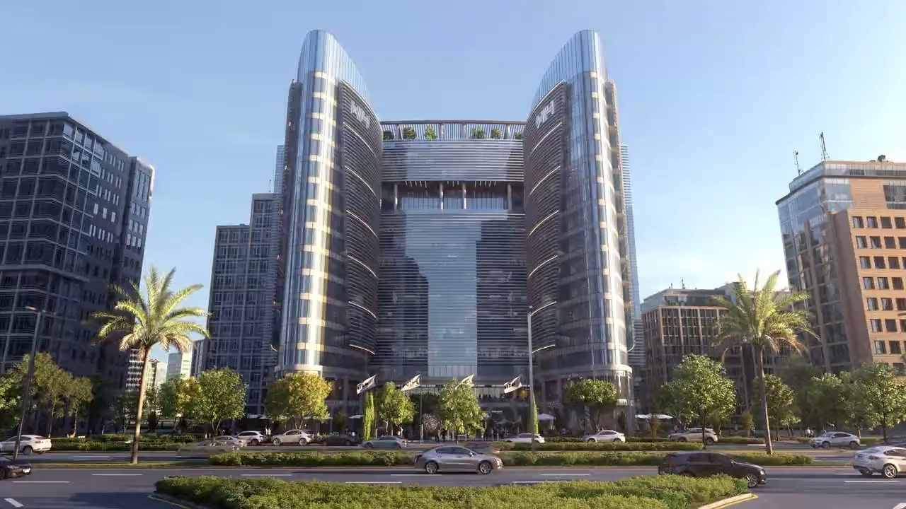 Office in the new capital in White Tower 14 And Installments Over 9 years