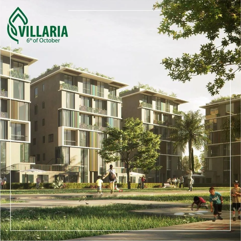 Receive Your Apartment In The Largest Of October's Compounds, Villaria Compound With 143m