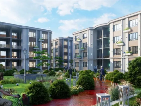 باقل من سعر السوق، شقة كمبوند كايرو كان القاهرة الجديدة 116م تشطيب كامل