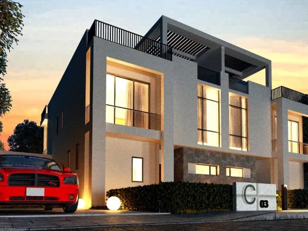 بيوت وفلل للبيع في كمبوند لاك فيل 400 متر