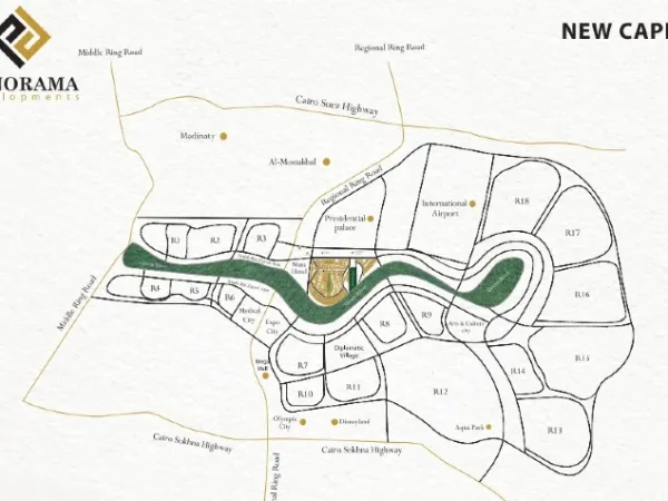 امكانية تقسيط بمقدم 10% في بانوراما بيزنس سنتر العاصمة الإدارية