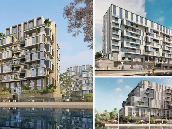 وحدات بمساحة 212 متر للحجز في كانال ووك أيلاند الشيخ زايد