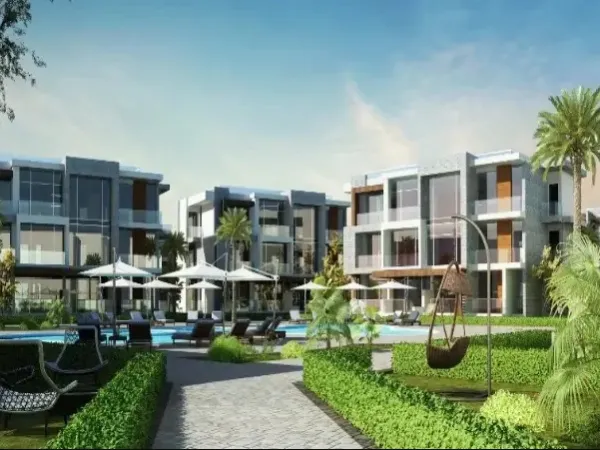 لمحبى الرقي شاليه للبيع في جي باي بمساحة 136م بالعين السخنة