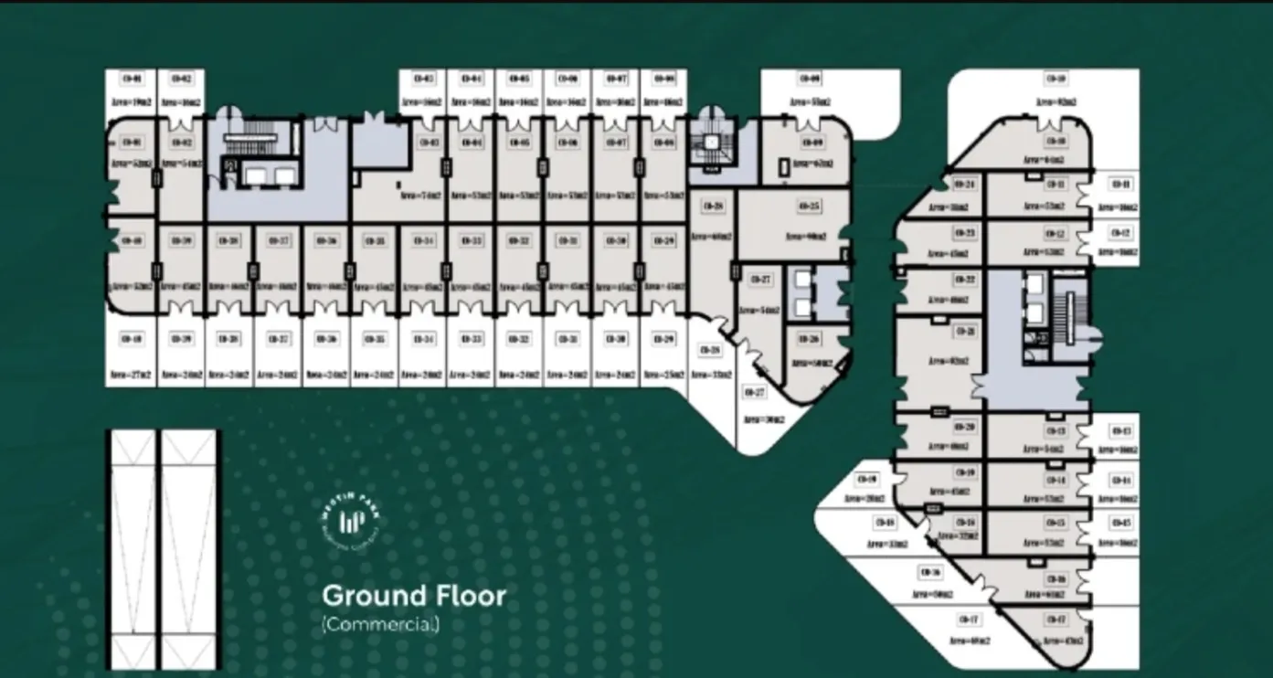 Office For Sale in Westin Park Mall 73m