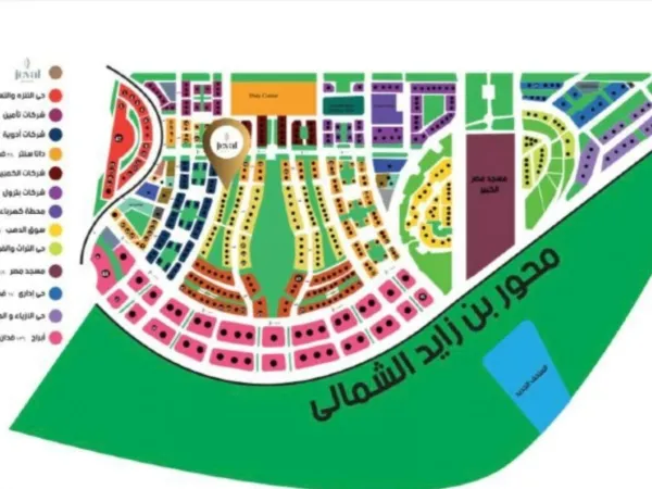مكتب 75م في مول جيفال بتسهيلات فى السداد