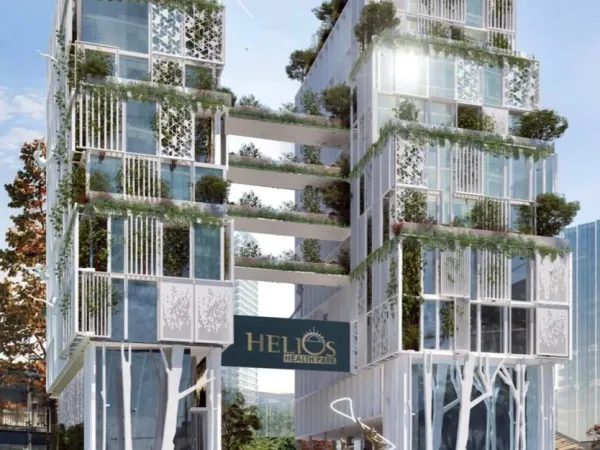 وحدات بمساحة 70متر للحجز في مول هيليوس هيلث بارك العاصمة الجديدة